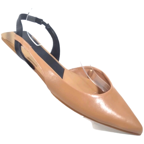 SS794 NWOT Zara Slingback Slides size 40